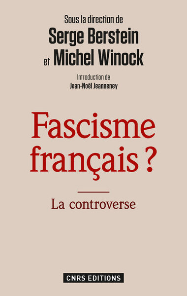 Picture of Fascisme français ? La controverse