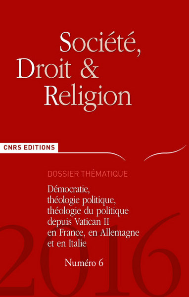 Image de Société Droit et Religion n° 6 - Démocrate, théologie politique depuis Vatican II