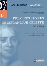 Image de Premiers textes de mécanique céleste