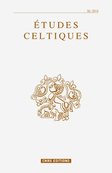 Picture of Etudes Celtiques 40