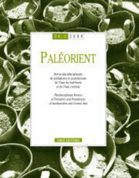 Picture of Paléorient 34.1