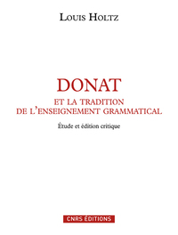 Picture of Donat et la tradition de l'enseignement grammatical