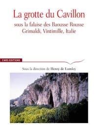 Image de La Grotte du Cavillon sous la falaise des Baousse Rousse, Grimaldi, Vintimille, Italie