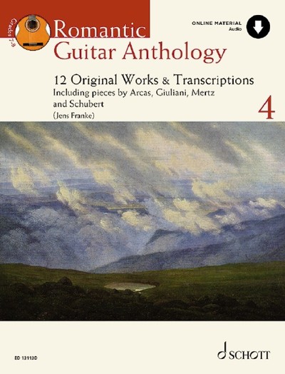 Image de JENS FRANKE : ROMANTIC GUITAR ANTHOLOGY 4 - 12 ORIGINAL WORKS - RECUEIL + ENREGISTREMENT(S) EN LIGNE