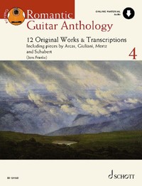Image de JENS FRANKE : ROMANTIC GUITAR ANTHOLOGY 4 - 12 ORIGINAL WORKS - RECUEIL + ENREGISTREMENT(S) EN LIGNE