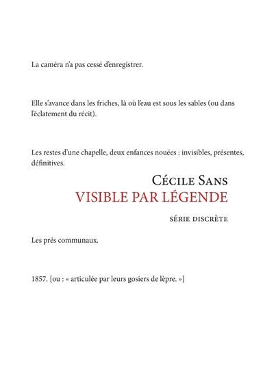 Picture of Visible par légende