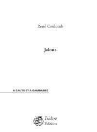 Picture of JALONS - poèmes