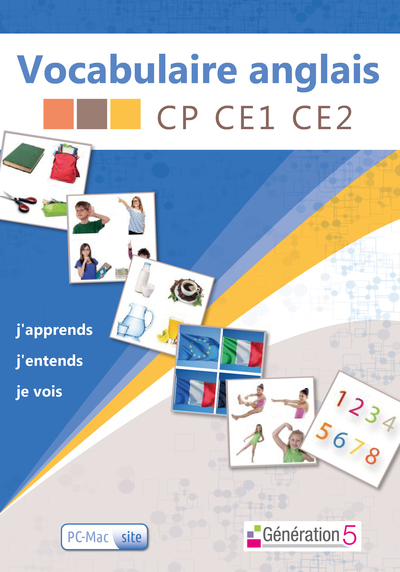 Image de Vocabulaire anglais CP-CE1-CE2 (site)