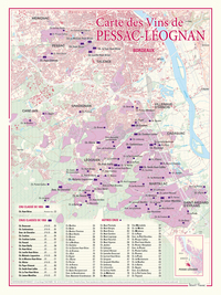 Image de CARTE DES VINS DE PESSAC-LEOGNAN