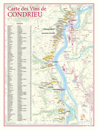 Image de CARTE DES VINS DE CONDRIEU