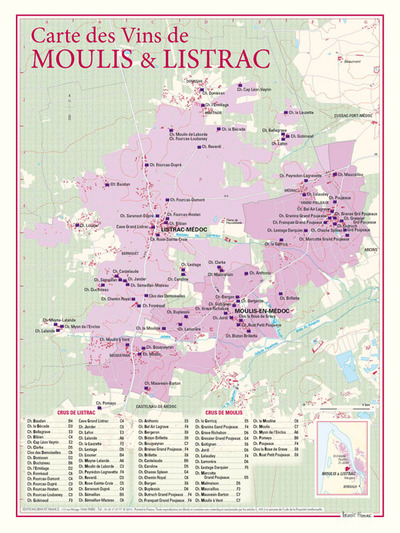 Image de CARTE DES VINS DE MOULIS ET DE LISTRAC