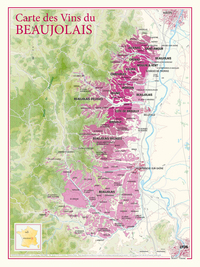 Image de CARTE DES VINS DU BEAUJOLAIS