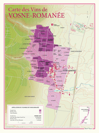 Image de CARTE DES VINS DE VOSNE-ROMANEE