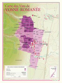 Image de CARTE DES VINS DE VOSNE-ROMANEE