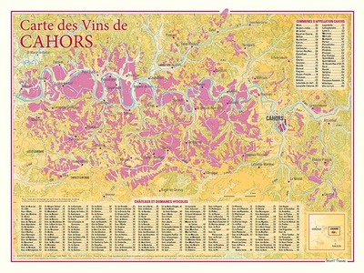 Image de CARTE DES VINS DE CAHORS