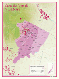 Image de CARTE DES VINS DE VOLNAY