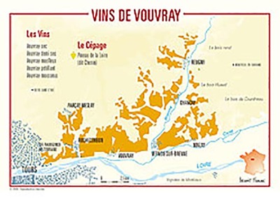 Image de VINS DE VOUVRAY CARTES POSTALES