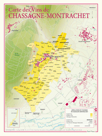 Image de CARTE DES VINS DE CHASSAGNE MONTRACHET