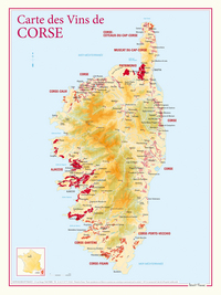 Image de CARTE DES VINS DE CORSE