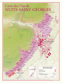 Image de CARTE DES VINS DE NUITS-ST-GEORGES