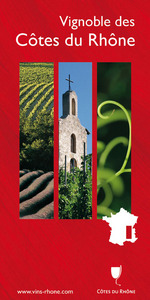 Image de VIGNOBLE DES COTES DU RHONE CARTE PLIEE