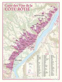 Image de CARTE DES VINS DE COTE- ROTIE