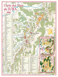Picture of CARTE DES VINS DU JURA