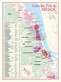 Image de CARTE DES VINS DU MEDOC
