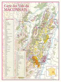 Image de CARTE DES VINS DU MACONNAIS