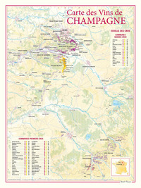 Image de CARTE DES VINS DE CHAMPAGNE