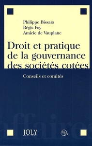 Picture of droit et pratique de la gouvernance des sociétés cotées