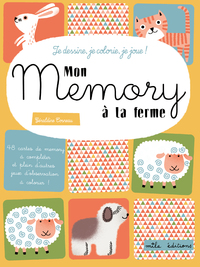 Picture of Je dessine, je colorie, je joue -  Mon memory à la ferme