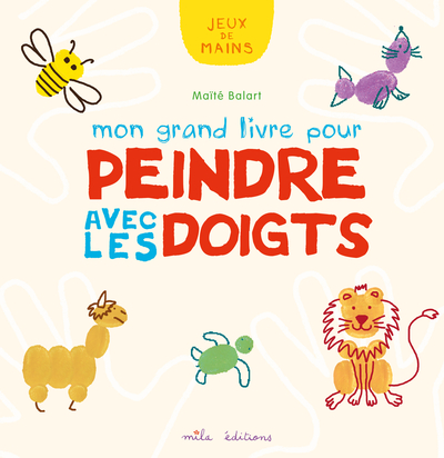Image de Mon grand livre pour peindre avec les doigts