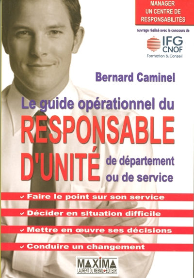 Image de Le guide opérationnel du responsable d'unite du département ou de service - 4e éd.
