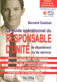 Image de Le guide opérationnel du responsable d'unite du département ou de service - 4e éd.