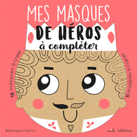 Picture of 16 masqies de héros à créer, à compléter