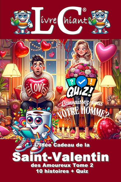Picture of LIVRE CHIANT L’idée Cadeau de la Saint-Valentin des Amoureux - Tome 2 10 histoires + Quiz