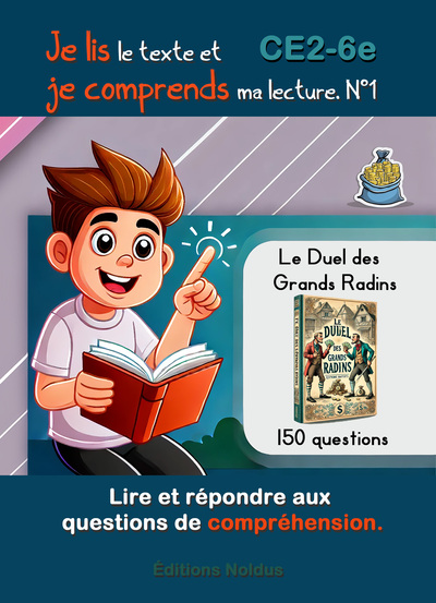 Picture of Je lis le texte et je comprends ma lecture. Lire et répondre aux questions de compréhension.