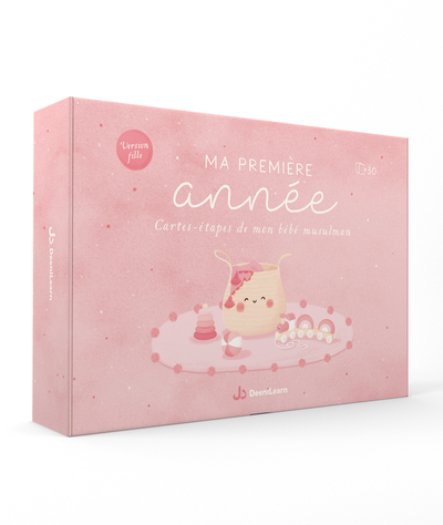 Image de MA PREMIèRE ANNéE - CARTES-éTAPES DE MON BéBé MUSULMAN (VERSION FILLE)