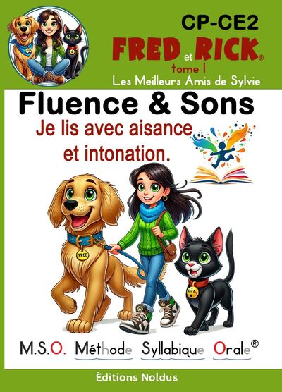 Picture of FLUENCE & SONS Fred et Rick® TOME 1 M.S.O. Méthode Syllabique Orale® avec ponts phonétiques® DYS