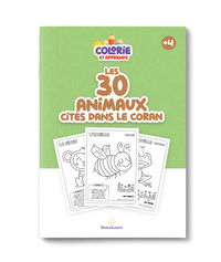 Image de COLORIE ET APPRENDS LES 30 ANIMAUX CITéS DANS LE CORAN