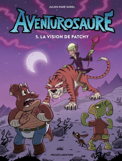 Image de Aventurosaure - Tome 5 - Aventurosaure, tome 5   La vision de Patchy