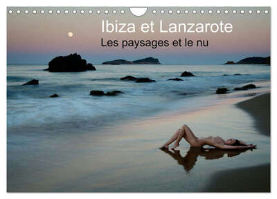 Image de Ibiza et Lanzarote - Les paysages et le nu (Calendrier mural 2025 DIN A4 vertical), CALVENDO calendrier mensuel