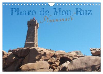 Image de Phare de Men Ruz Ploumanac'h (Calendrier mural 2025 DIN A4 vertical), CALVENDO calendrier mensuel
