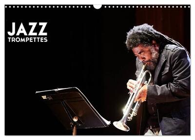Picture of Jazz Trompettes (Calendrier mural 2025 DIN A3 vertical), CALVENDO calendrier mensuel