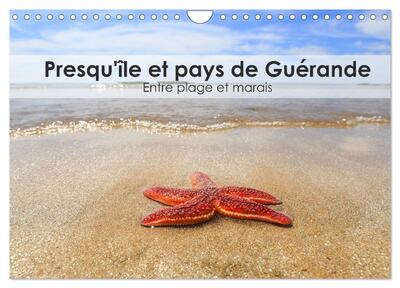 Image de Presqu'île et pays de Guérande - Entre plage et marais (Calendrier mural 2025 DIN A4 vertical), CALVENDO calendrier mensuel