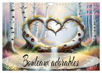 Image de Bouleaux adorables (Calendrier mural 2025 DIN A4 vertical), CALVENDO calendrier mensuel