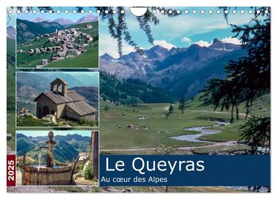 Image de Le Queyras au coeur des Alpes (Calendrier mural 2025 DIN A4 vertical), CALVENDO calendrier mensuel