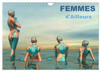 Picture of FEMMES d'Ailleurs (Calendrier mural 2025 DIN A4 vertical), CALVENDO calendrier mensuel