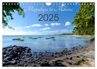 Image de Magnifique île Maurice (Calendrier mural 2025 DIN A4 vertical), CALVENDO calendrier mensuel